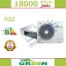 داکت اسپلیت ساده تروپیکال تک فاز گیرین 18000
