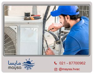 راه کار های تنظیم سرمایش داکت اسپلیت